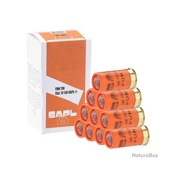 Cartouches SAPL - "Fun-Tir" - Calibre 12/50 X10