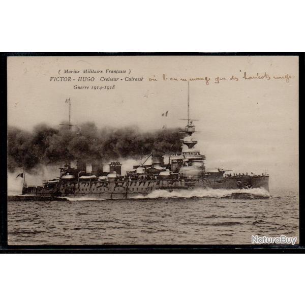 CPA - Marine Militaire Fran�aise - " VICTOR - HUGO " Croiseur Cuirasse ( Guerre 1914-1918 ) - N�3480