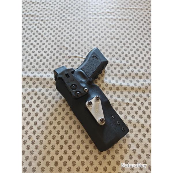 Holster kydex Glock 17 - g code plateforme RTI - r�tention LV2