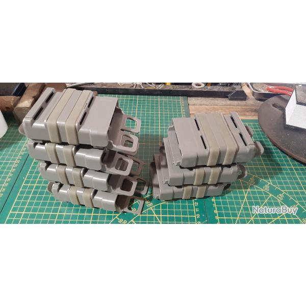 7 portes chargeurs type fast-mag gris airsoft