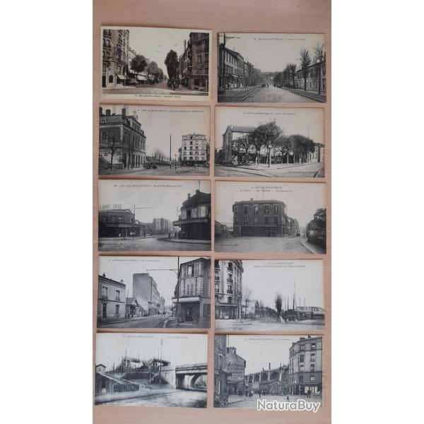 Lot de 10 cartes postales ISSY LES MOULINEAUX