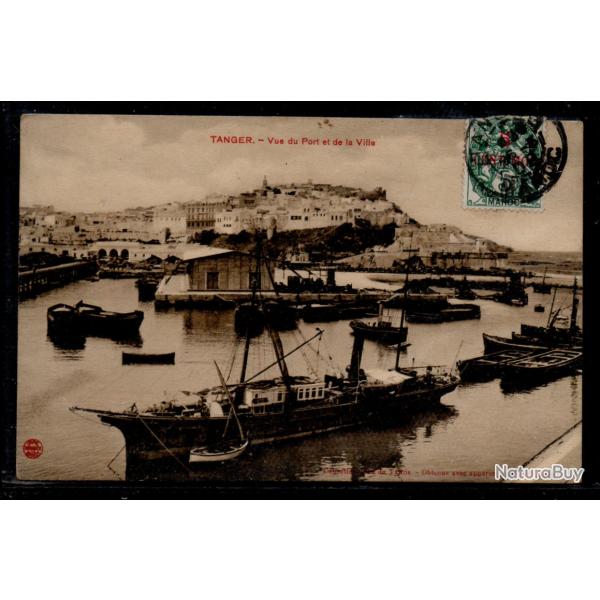 CPA - TANGER - Vue du Port et de la Ville  N�3879