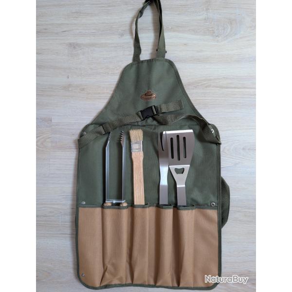 Tablier barbecue avec accessoires