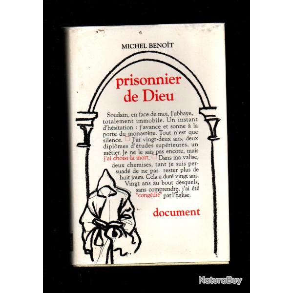 prisonnier de dieu de michel benoit , religion, abbaye