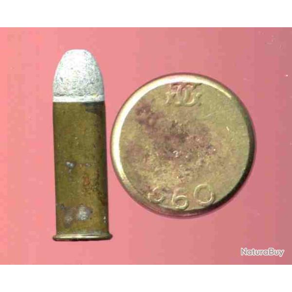 .360 revolver N5 - RARE marquage SFM en relief : GG 360 - balle plomb - amorage central interne