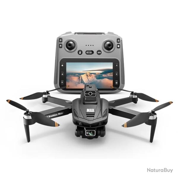Drone GPS 8K HD avec Camra, 5G WIFI FPV, Moteur Sans Balais, vitement Obstacles 360, Porte 5KM