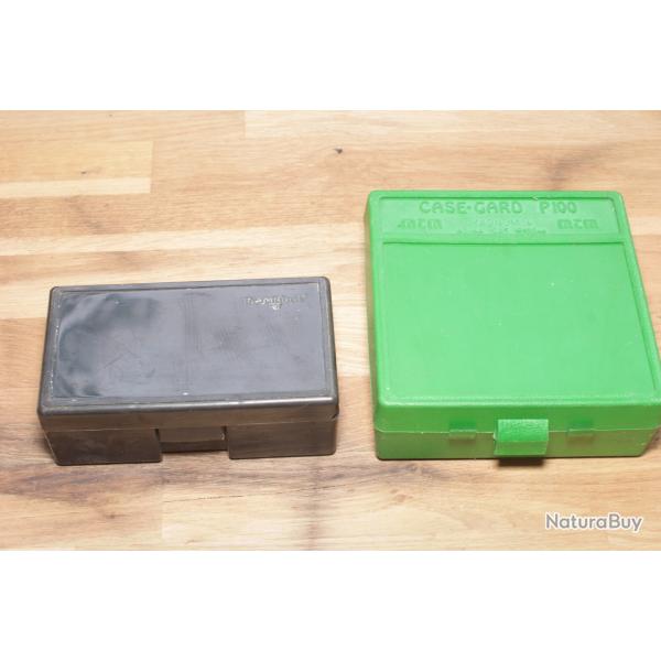 lot de 2 boites vides pour 50 et 100  cartouches 44