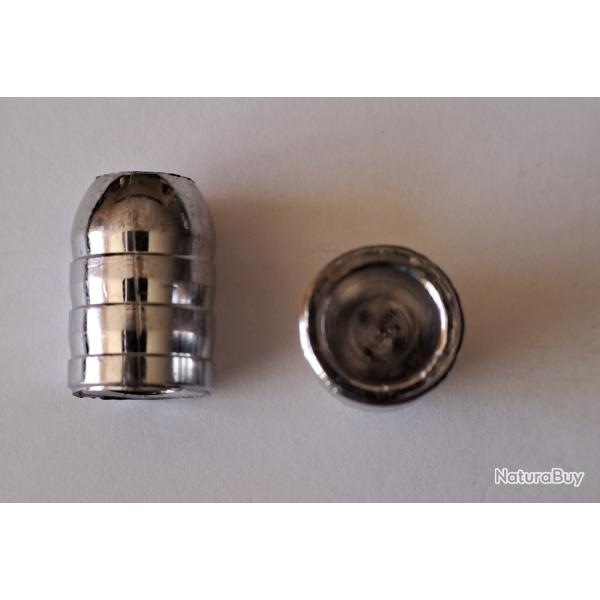 55 BALLES MINIE CALIBRE 54 EN PLOMB PUR DE DIAMETRE .540 ET DE 430 GRAINS A JUPE PROFONDE