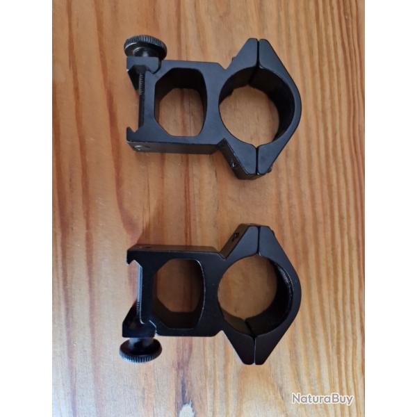 Colliers de 25 montage fixe