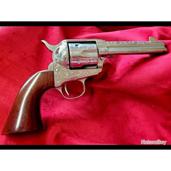 EXEPTIONNEL UBERTI SAA INOX GRAV� 1873 4 3/4 SUPERBE 45 LC