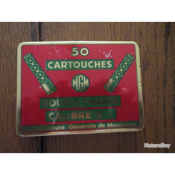 BOITE DE CARTOUCHES  9MM  JAMAIS OUVERTE