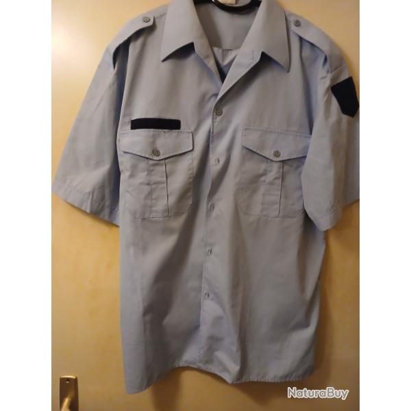 Chemisette militaire gendarmerie