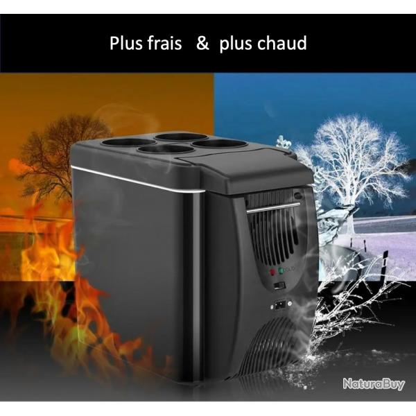 Mini R�frig�rateur de voiture  froid:chaud  12 V 6 L