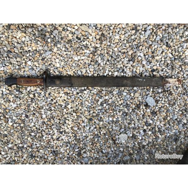 BAIONNETTE ENFIELD 1907 MARQUAGE