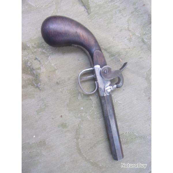 pistolet  balle force et percussion