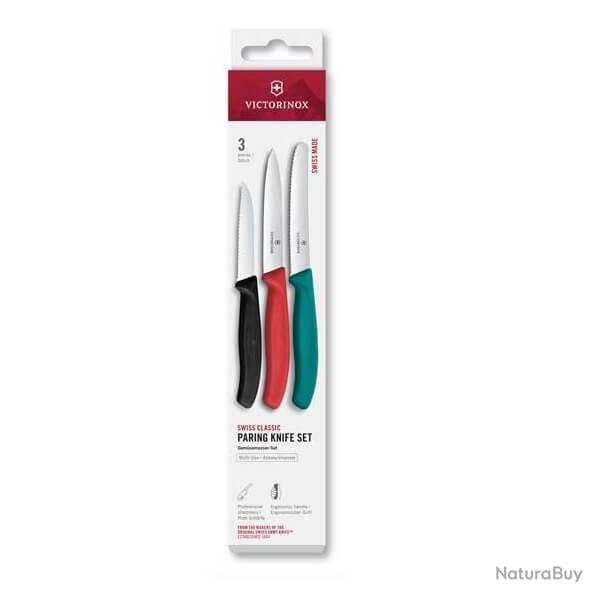 6.7116.34C1 Set 3 pices Victorinox Swissclassic assortis
