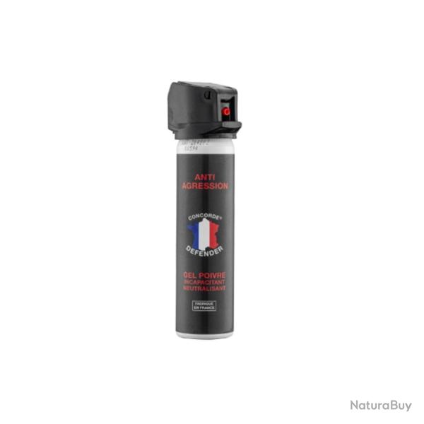 Arosol anti agression gel poivre Concorde dfense 75ml