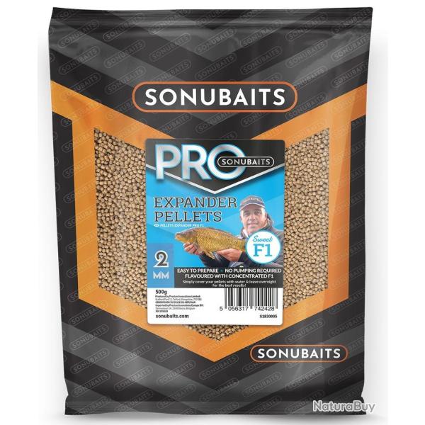 SONUBAITS F1 PRO EXPANDER PELLETS 500GR SONUBAITS 4mm