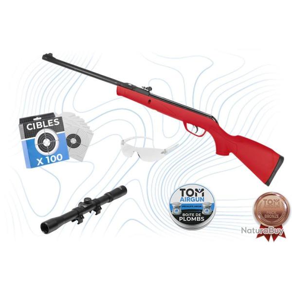 Pack Bronze Carabine Delta Red 4.5mm 7.5 joules Gamo