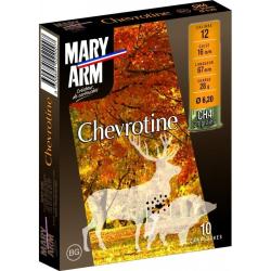 CARTOUCHES CHEVROTINE MARY ARM - CAL: 12/67 - 9 GRAINS - BG - X10