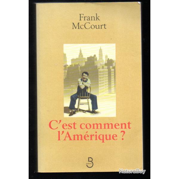 c'est comment l'am�rique de frank mcCourt