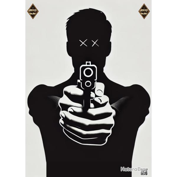 Cible type POLICE x100