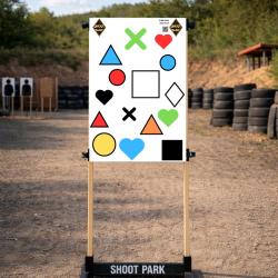 Cible ( Forme + Couleur ) x100