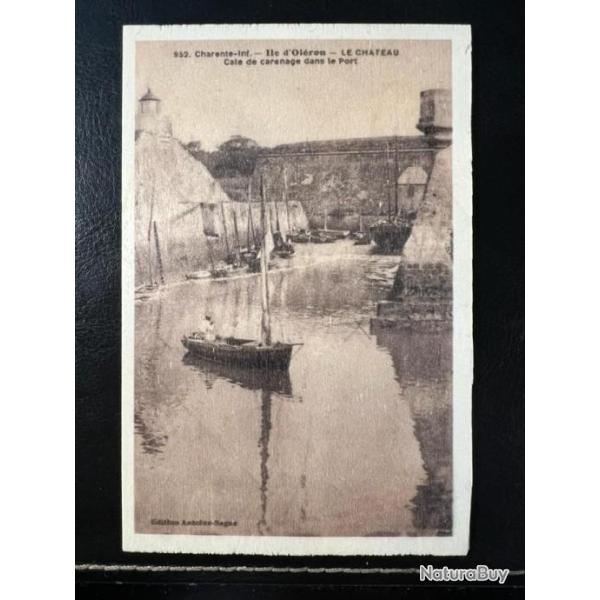 carte postale ancienne bois