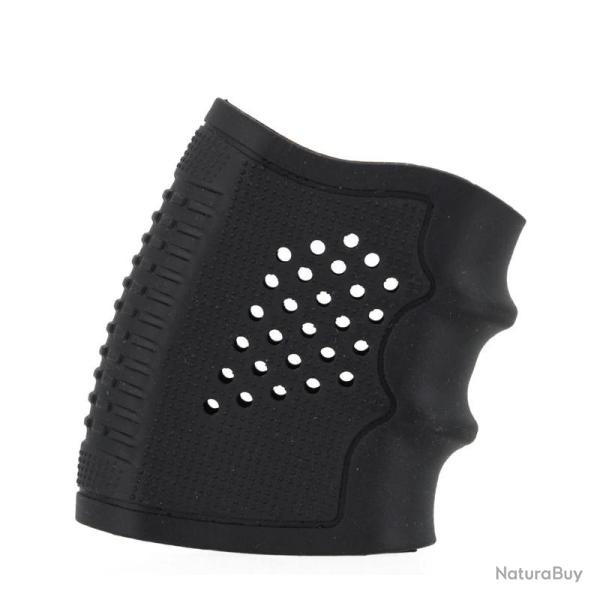 Poigne grip ergonomique et anti-drapante pour GLOCK - noire - LIVRAISON GRATUITE