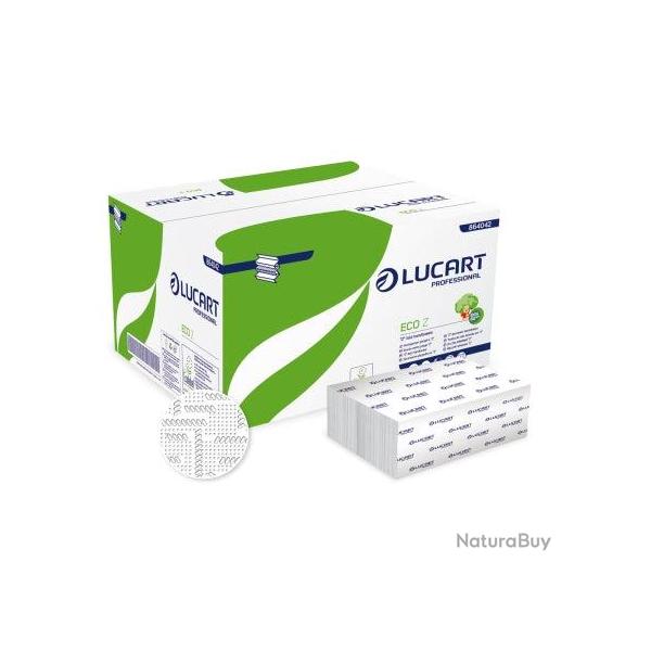 Essuie-mains Lucart pliage Z - 3000 feuilles