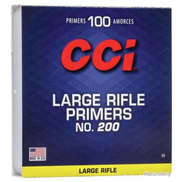 1000 Amorces CCI Large Rifle n200
