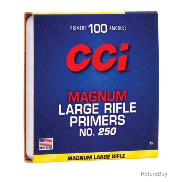 1000 Amorces CCI Large Rifle Magnum no250
