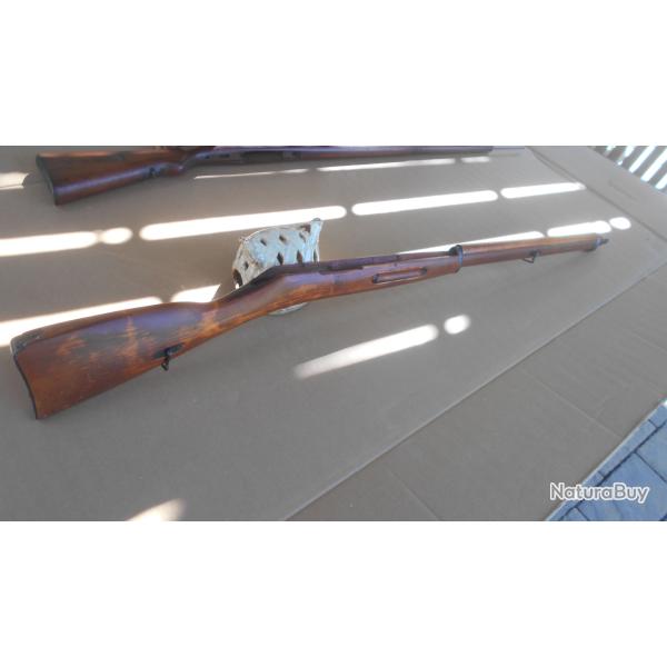 crosse de mosin nagant finlandais 91/24 ,ww2 avec ses ferrures