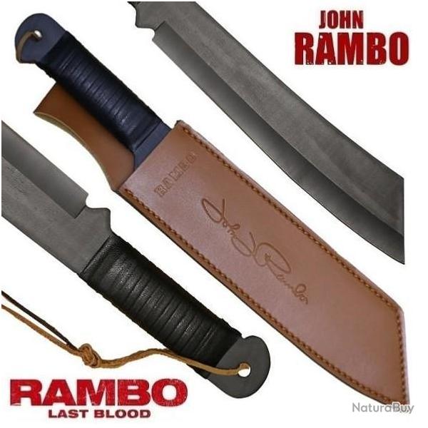 Rplique de la Machette Couteau Rambo IV et V