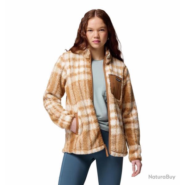 Veste Polaire Columbia WEST BEND PRINT FULL ZIP II Camel
