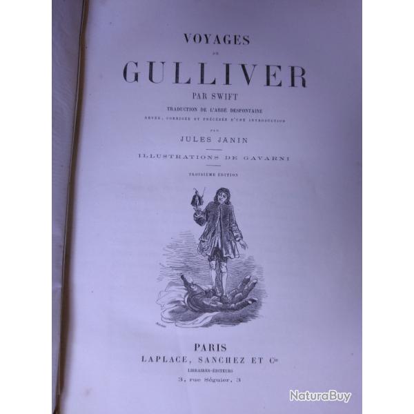 Voyages de Gulliver - 3e dition