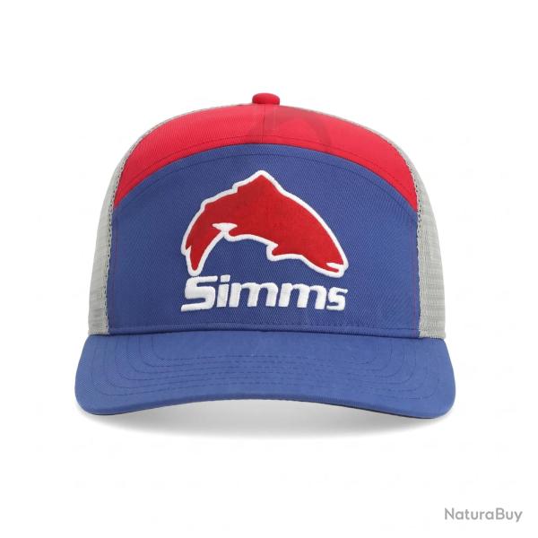 Casquette SIMMS Brown Trout 7-Panel Navy