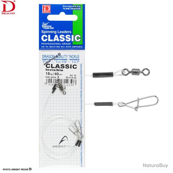 Avan�on DRAGON Fluorocarbone classic 40cm 20kg