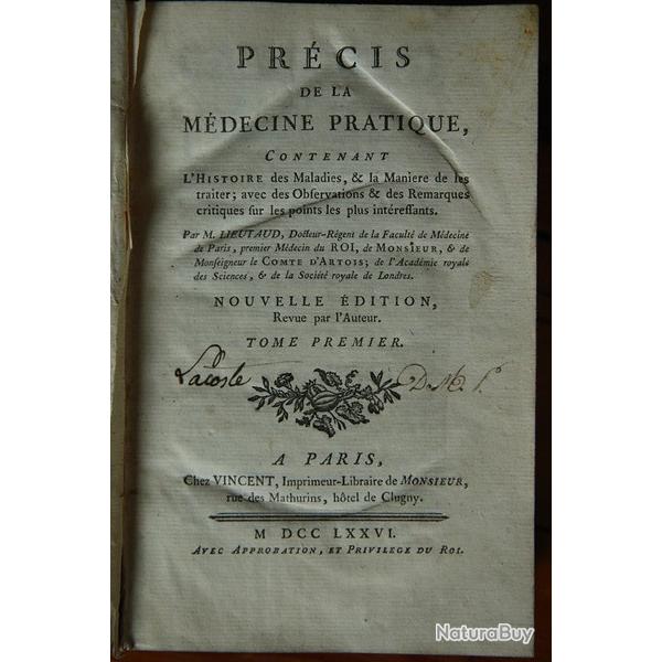 Prcis de la mdecine pratique - 1776