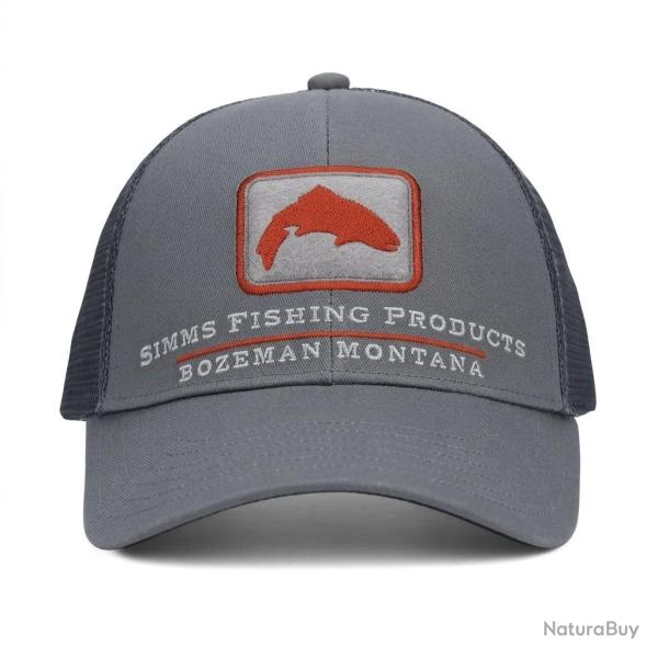 Casquette SIMMS Single Haul Small Fit Trucker Gunmetal