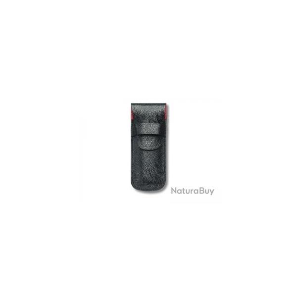 �tui cuir noir VICTORINOX pour couteaux 84 mm de 1 � 5 pi�ces.