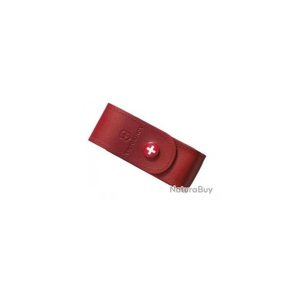 �tui cuir rouge VICTORINOX pour couteaux 91 mm de 6 � 14 pi�ces.