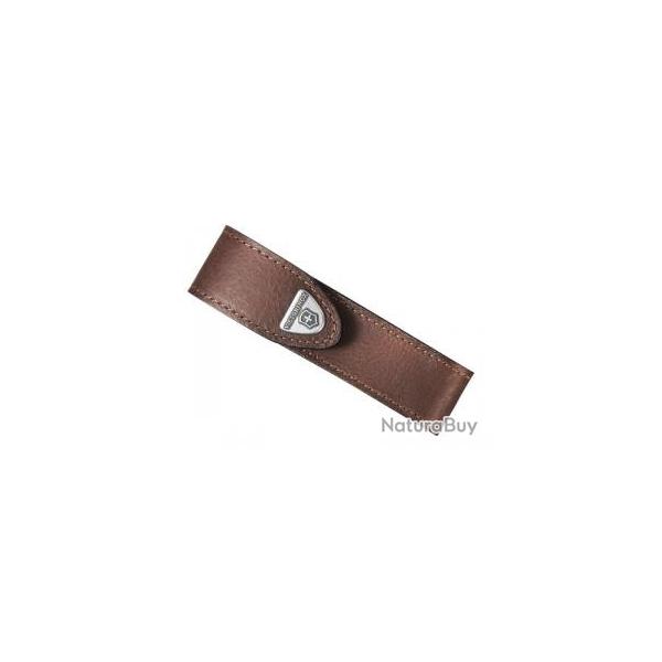 �tui cuir marron VICTORINOX pour couteaux � cran 111 mm jusqu'� 10 pi�ces.