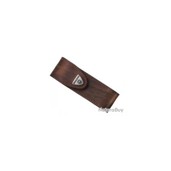 �tui cuir marron VICTORINOX pour couteaux � partir de 11 pi�ces.