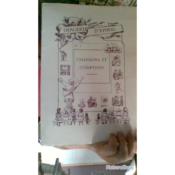Imagerie d'�pinal numero 1 - Chansons et comptines -