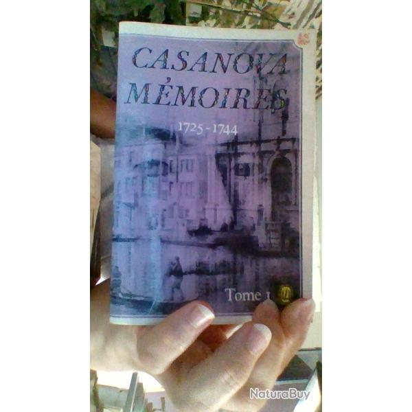 Casanova m�moires 1725-1744 - Tome 1 - Le livre de poche -