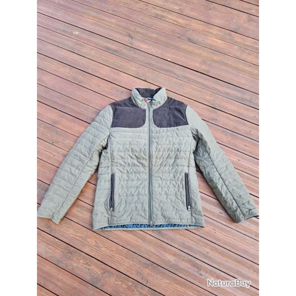 Veste matelass vert aigle