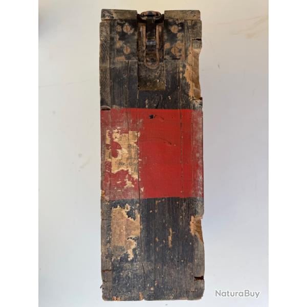 Caisse allemande pour 300 cartouches 7,92 mm