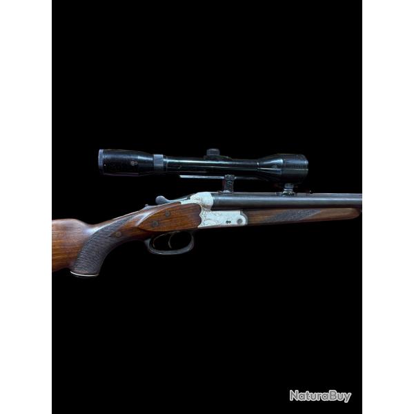 Drilling Saue&Son 16/70, 7x65R et 22 Hornet