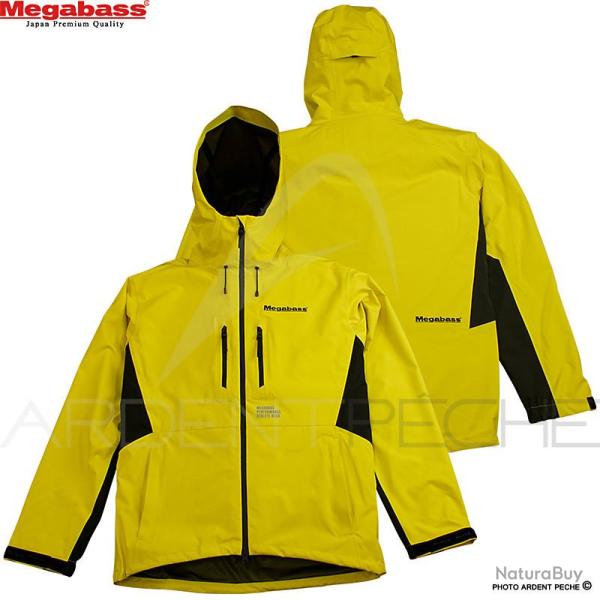 Veste MEGABASS Wilderness jacket competition yellow XL